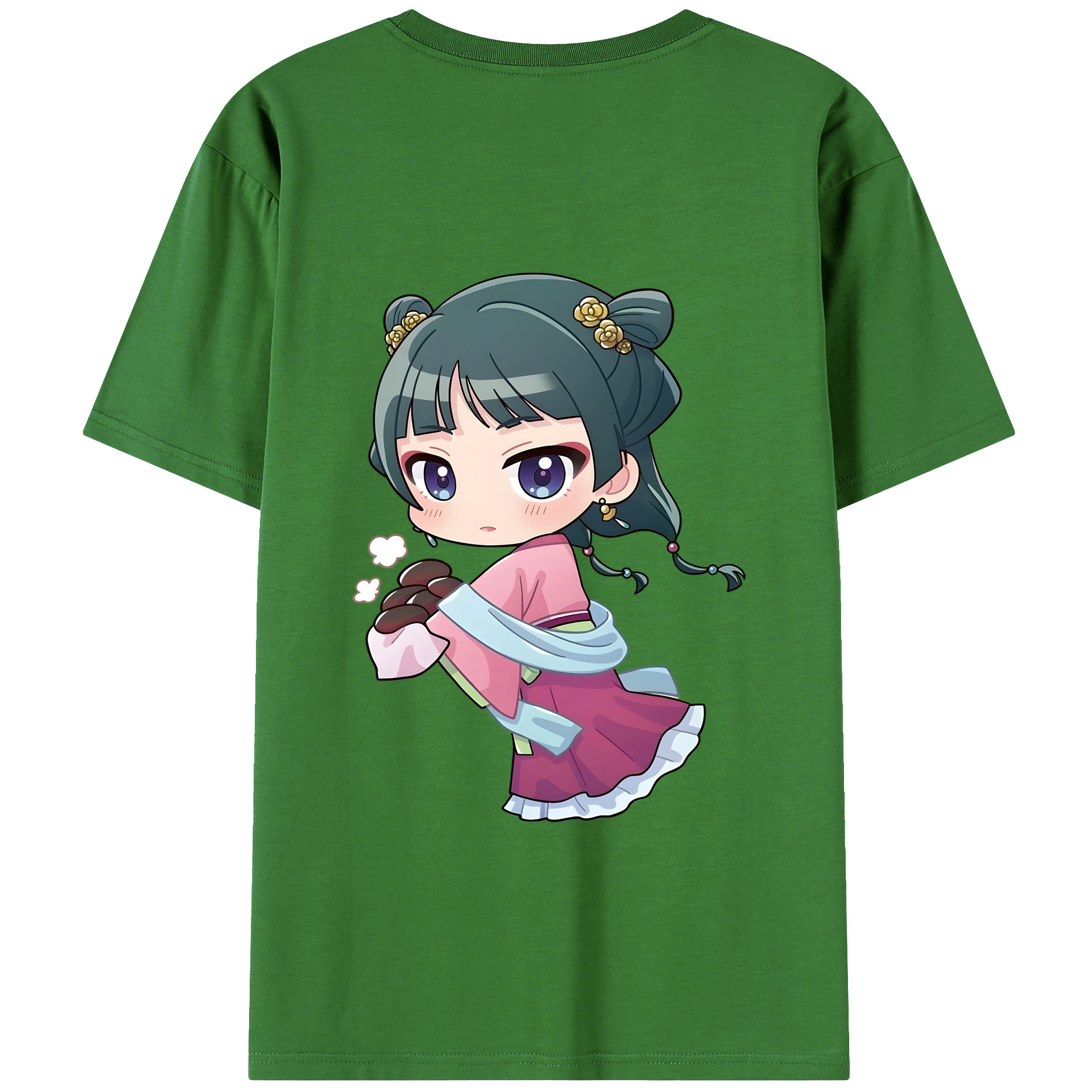 （画像用） 薬屋のひとりごと The Apothecary Diaries レディース半袖Tシャツ(バックプリント)